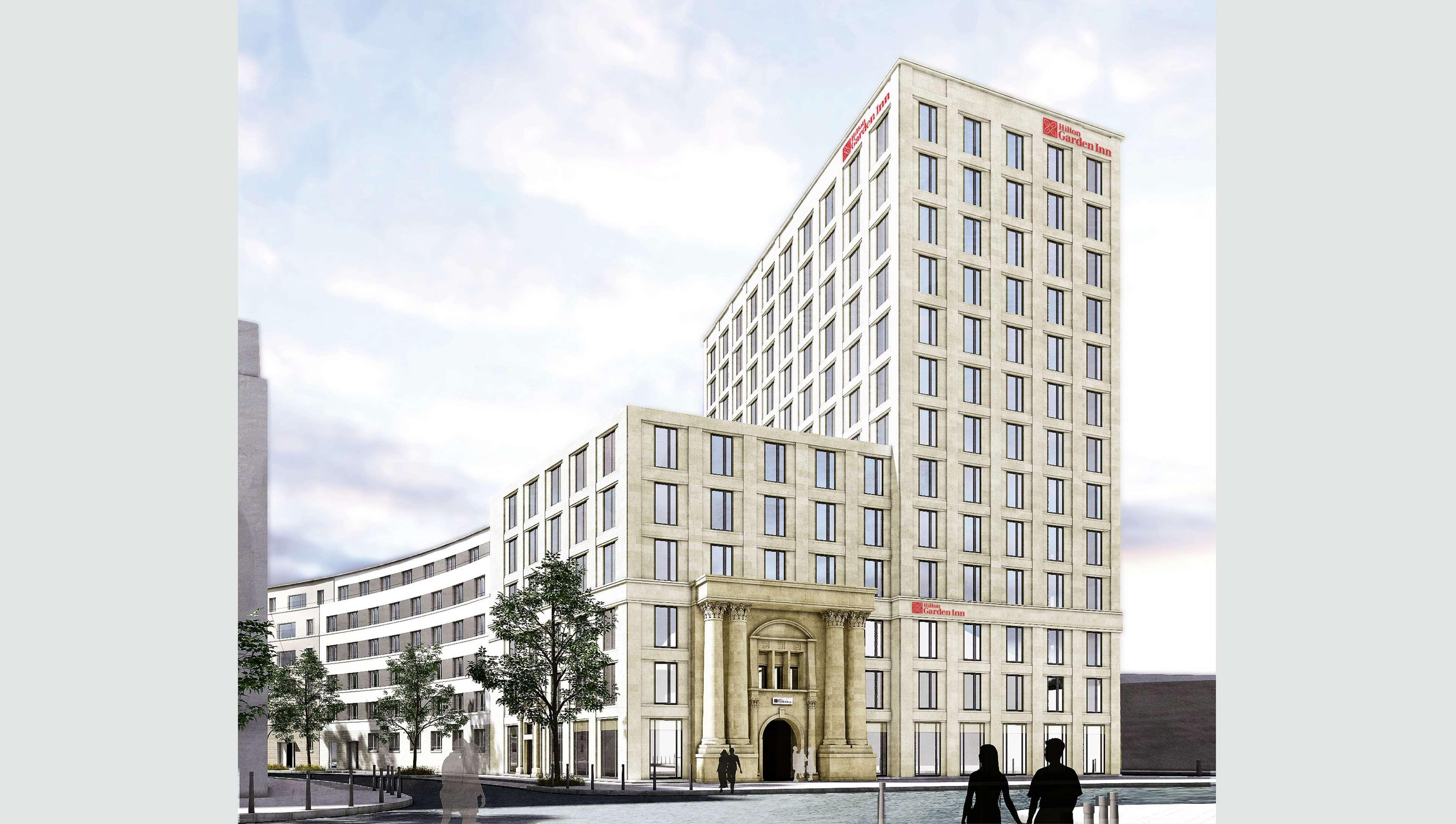 Hilton Garden Inn Мангейм Экстерьер фото